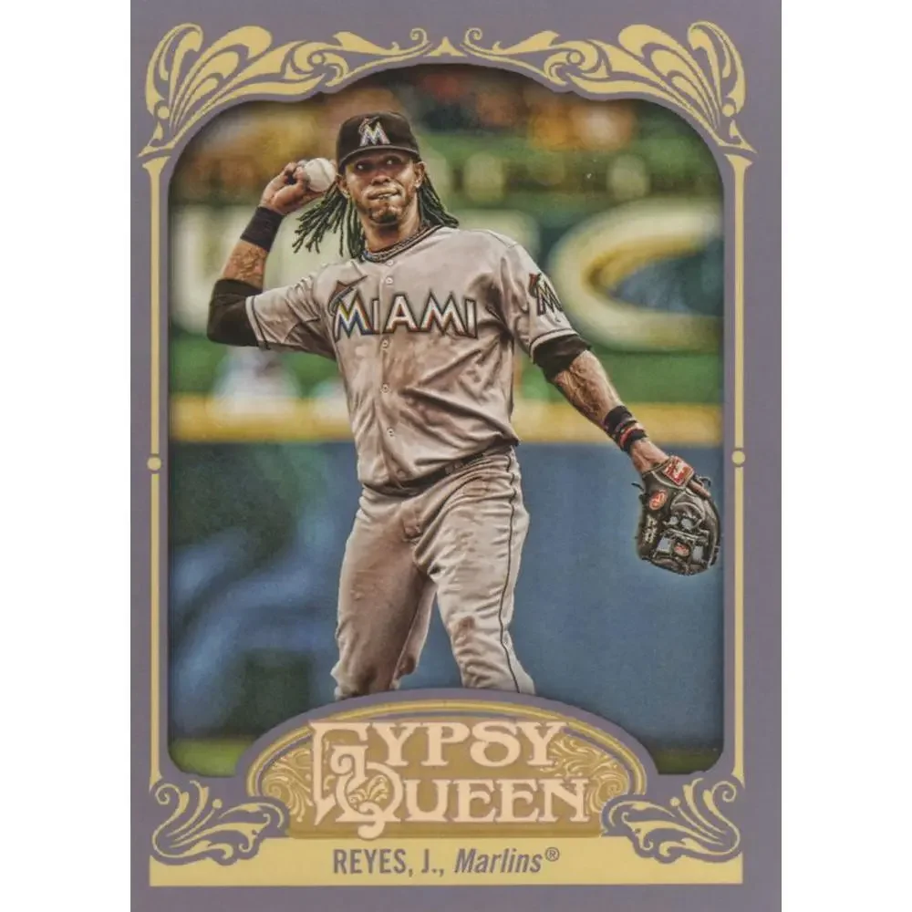 2012 Topps Gypsy Queen Jose Reyes # 137 Miami Marlins